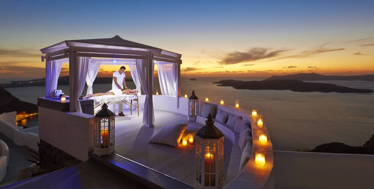 Outdoor Couple's Massage